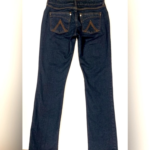 DELIA’s Morgan Vintage Y2K Blue Jeans Size 7/8 Long - Picture 2 of 4